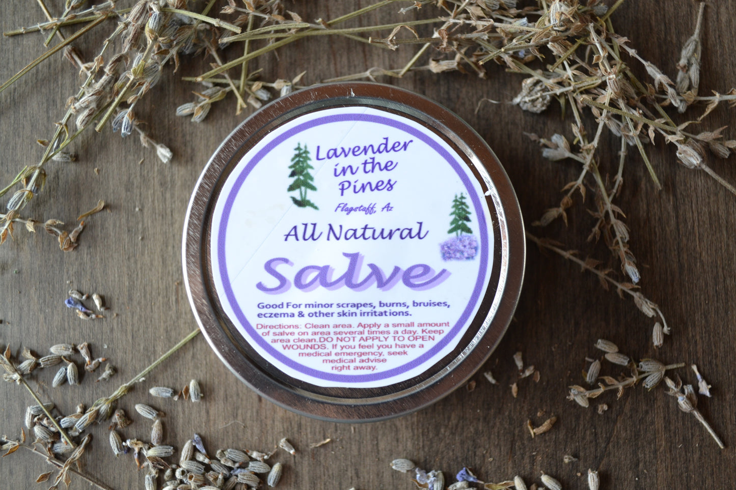 All Natural Lavender Salve
