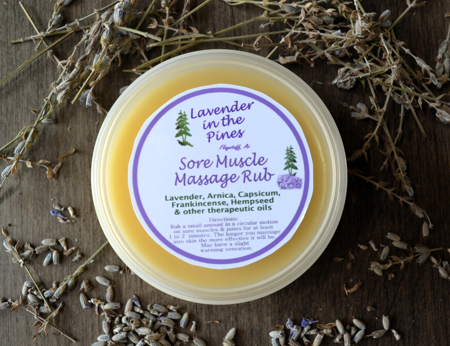 Sore Muscle Massage Rub