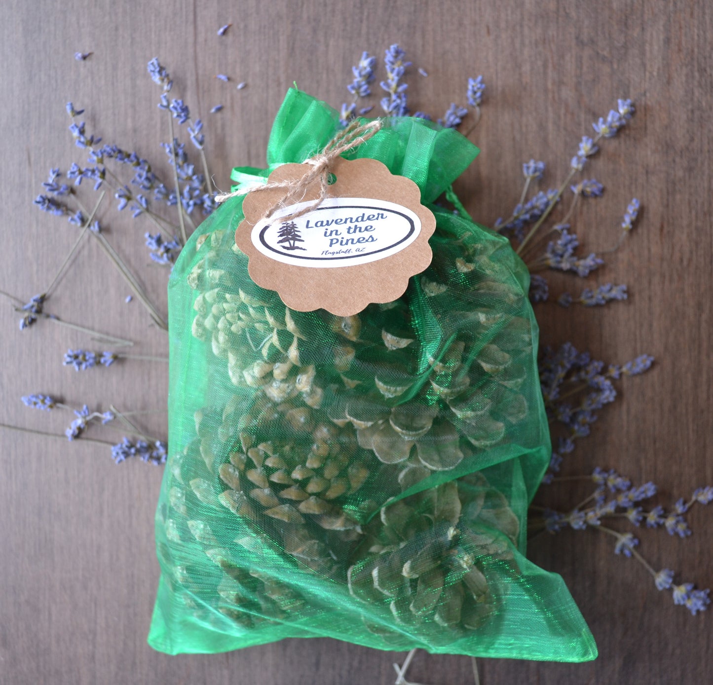 Lavender Scented Pine Cones