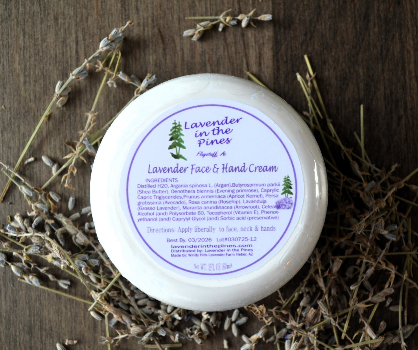 Lavender Face & Hand Cream