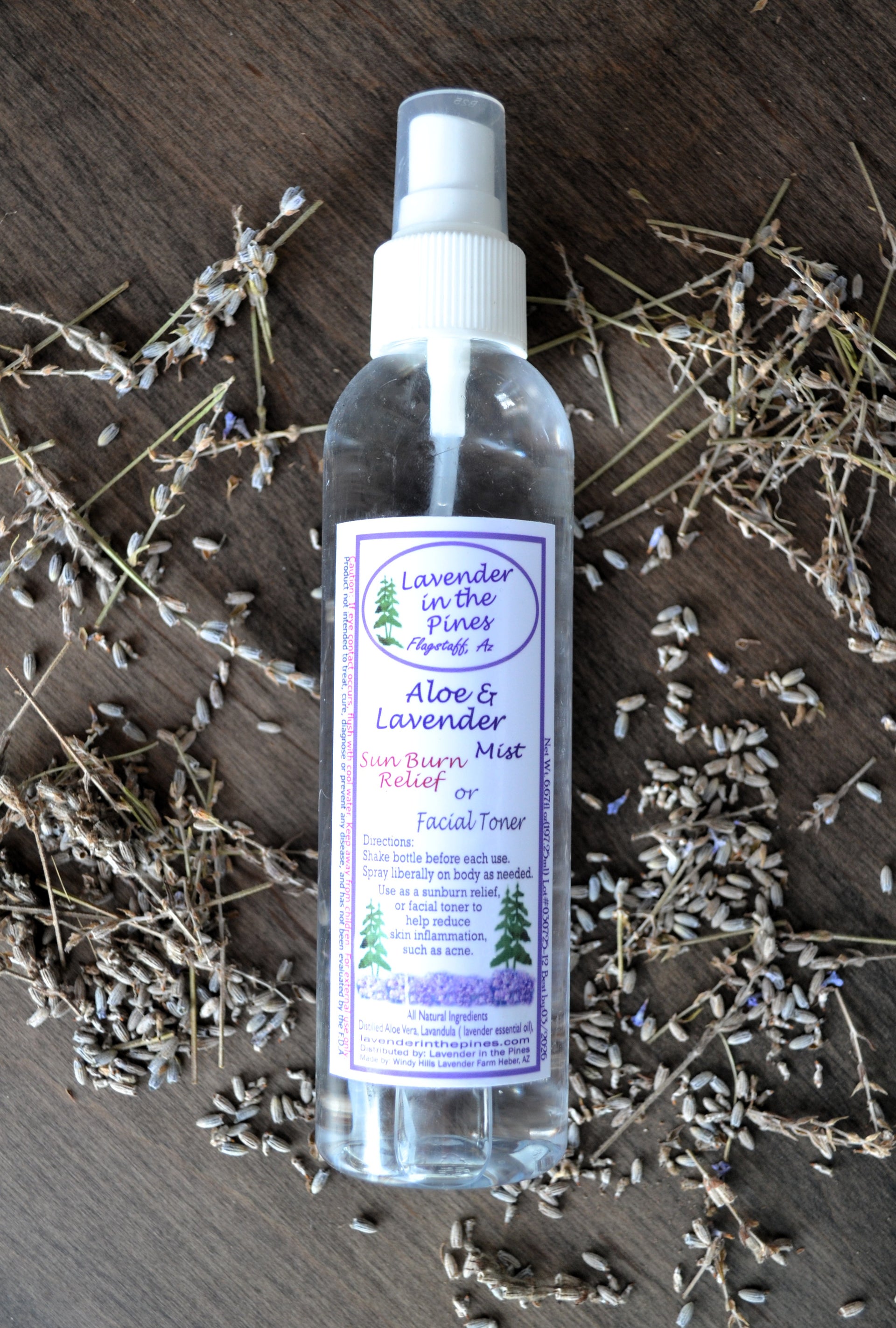 Aloe & Lavender Mist – Lavender in the Pines