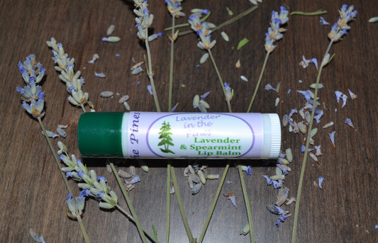 Lavender and Spearmint Lip Balm